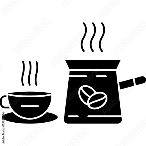 Turkish coffee Icon