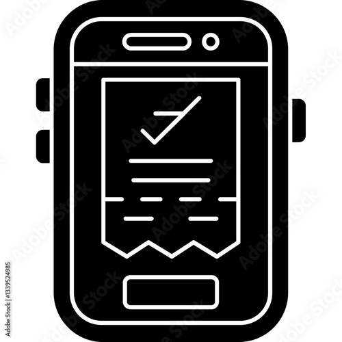 Electronic ticket Icon