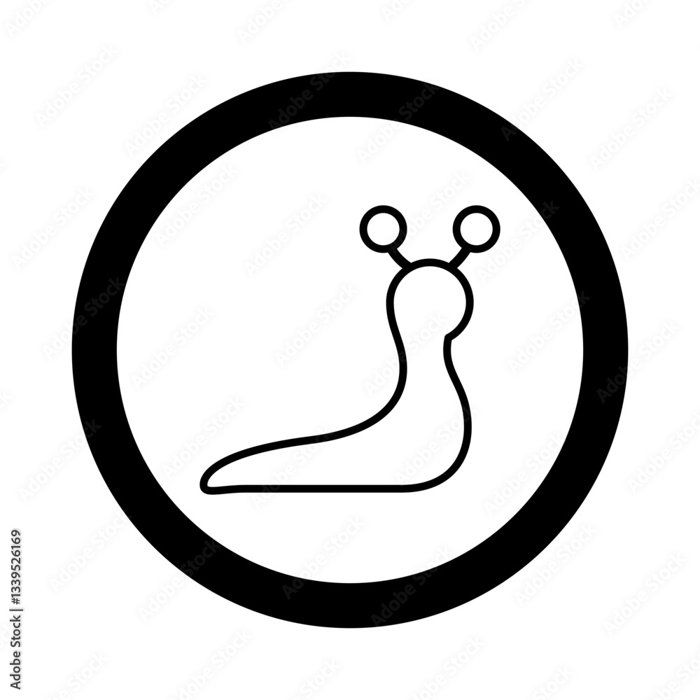 Fototapeta premium Snail Icon