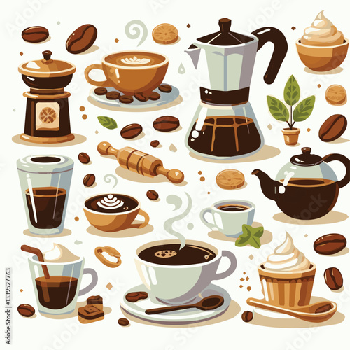 coffee, drink, beverage, cafe, cup, background, caffeine, espresso, aroma, hot, morning, food, mug, breakfast, closeup, black, brown, dark, fresh, white, cappuccino, mocha, break, design, latte, isola