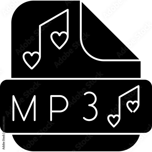 Mp3 music file Icon