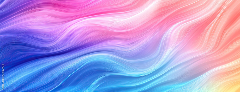 Abstract Colorful Wave Background Pastel Pink, Blue, and Purple Swirls Abstract Colorful Wave Background Pastel Pink, Blue, and Purple Swirls