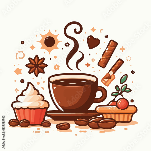 coffee, drink, beverage, cafe, cup, background, caffeine, espresso, aroma, hot, morning, food, mug, breakfast, closeup, black, brown, dark, fresh, white, cappuccino, mocha, break, design, latte, isola