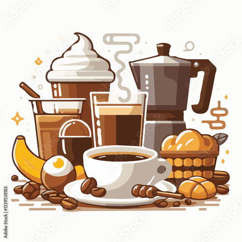 coffee, drink, beverage, cafe, cup, background, caffeine, espresso, aroma, hot, morning, food, mug, breakfast, closeup, black, brown, dark, fresh, white, cappuccino, mocha, break, design, latte, isola