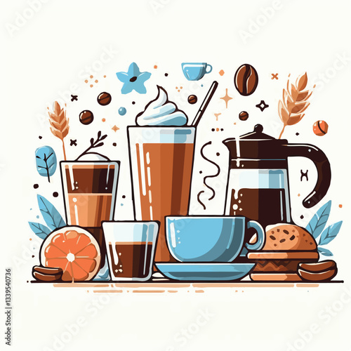 coffee, drink, beverage, cafe, cup, background, caffeine, espresso, aroma, hot, morning, food, mug, breakfast, closeup, black, brown, dark, fresh, white, cappuccino, mocha, break, design, latte, isola