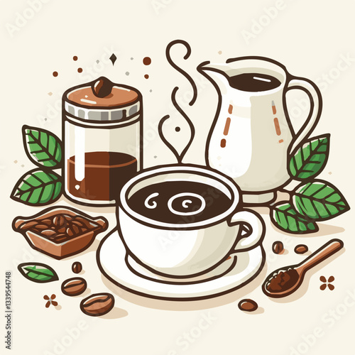 coffee, drink, beverage, cafe, cup, background, caffeine, espresso, aroma, hot, morning, food, mug, breakfast, closeup, black, brown, dark, fresh, white, cappuccino, mocha, break, design, latte, isola