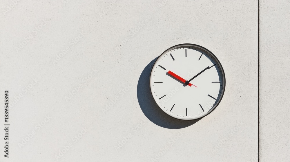 Minimalist Time Management Sleek Scandinavian Wall Clock Visualizing Productivity, Wellness, and Strategic 2025 Performance Optimization Minimalist Time Management Sleek Scandinavian Wall Clock Visualizing Productivity, Wellness, and Strategic 2025 Performance Optimization