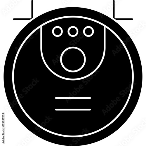 Robot vacuum cleaner Icon