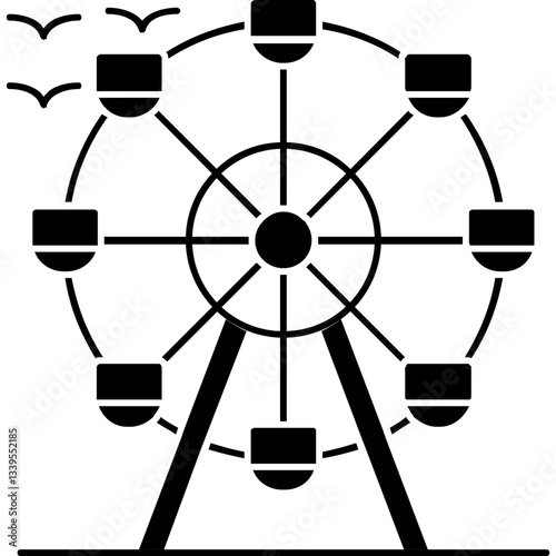 Ferris wheel Icon