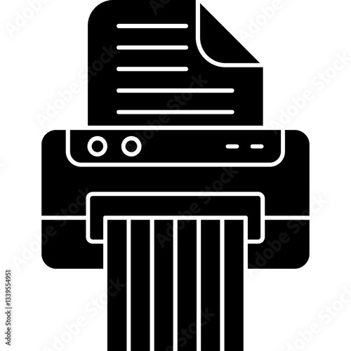 Paper shredder Icon