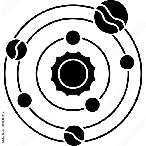 Solar System Icon