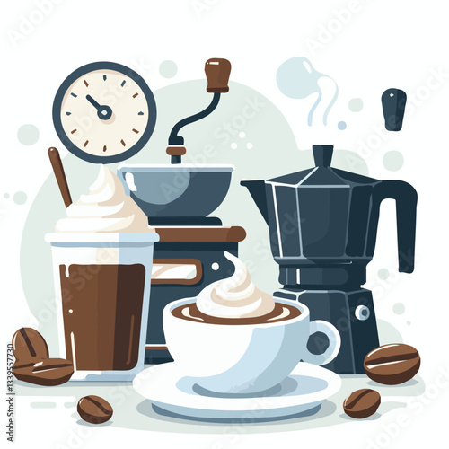 coffee, drink, beverage, cafe, cup, background, caffeine, espresso, aroma, hot, morning, food, mug, breakfast, closeup, black, brown, dark, fresh, white, cappuccino, mocha, break, design, latte, isola