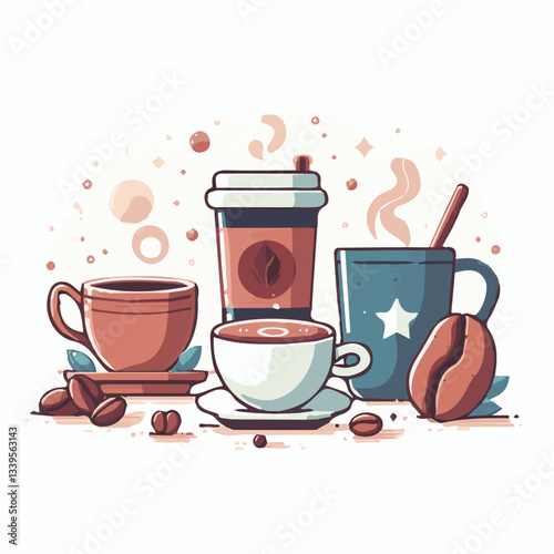 coffee, drink, beverage, cafe, cup, background, caffeine, espresso, aroma, hot, morning, food, mug, breakfast, closeup, black, brown, dark, fresh, white, cappuccino, mocha, break, design, latte, isola