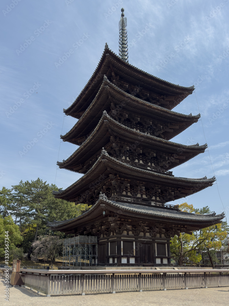 Five-Story Pagoda at Kōfuku-ji Temple, Nara