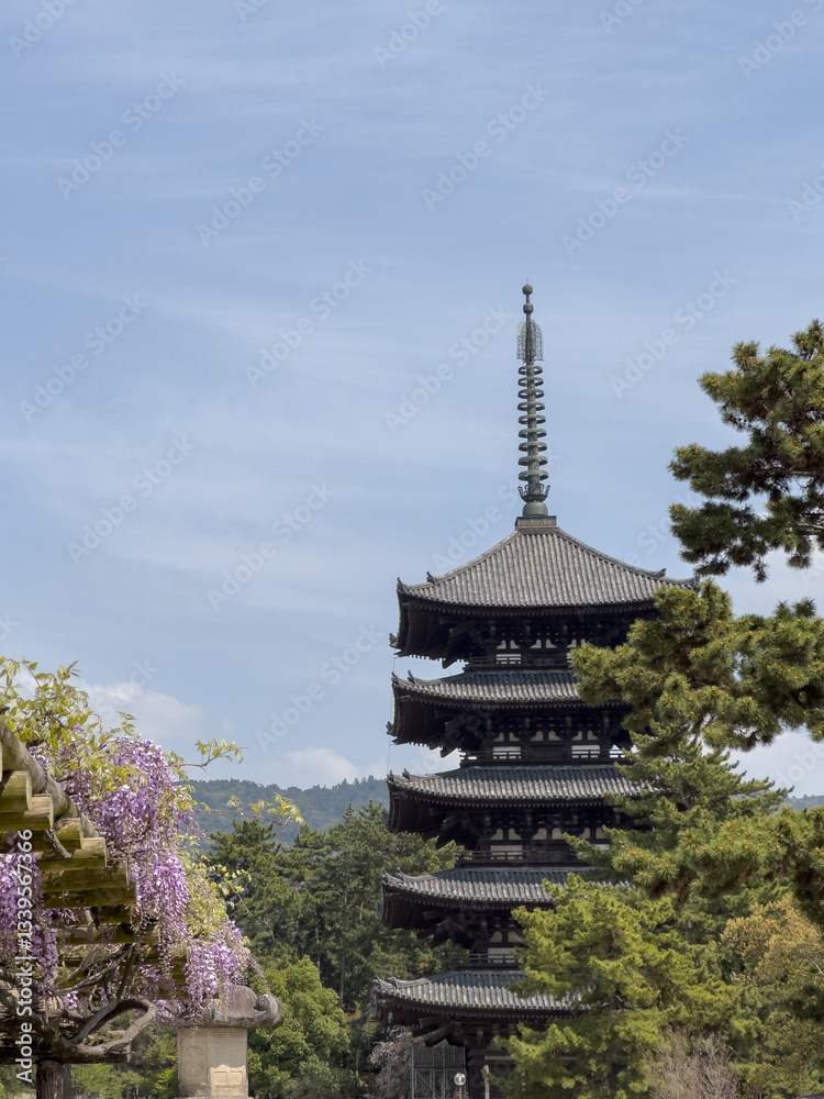 Five-Story Pagoda at Kōfuku-ji Temple, Nara