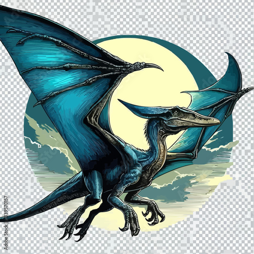
the ptrodactyl dinosaur 1