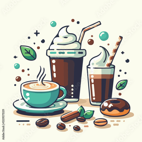 coffee, drink, beverage, cafe, cup, background, caffeine, espresso, aroma, hot, morning, food, mug, breakfast, closeup, black, brown, dark, fresh, white, cappuccino, mocha, break, design, latte, isola