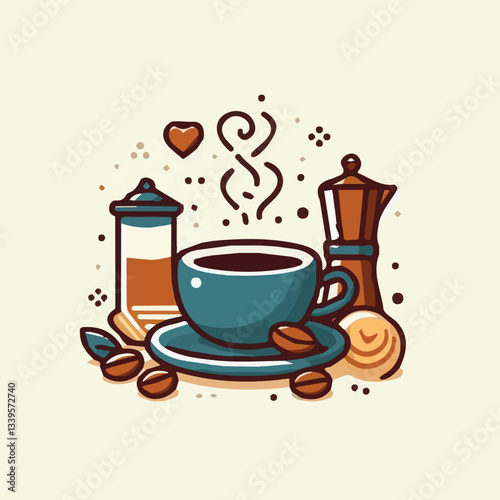 coffee, drink, beverage, cafe, cup, background, caffeine, espresso, aroma, hot, morning, food, mug, breakfast, closeup, black, brown, dark, fresh, white, cappuccino, mocha, break, design, latte, isola