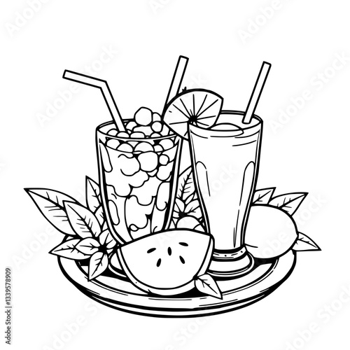 Refreshing Summer Drinks: A Delightful Yellow Treat                                                           