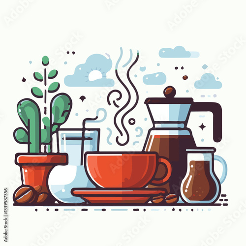 coffee, drink, beverage, cafe, cup, background, caffeine, espresso, aroma, hot, morning, food, mug, breakfast, closeup, black, brown, dark, fresh, white, cappuccino, mocha, break, design, latte, isola