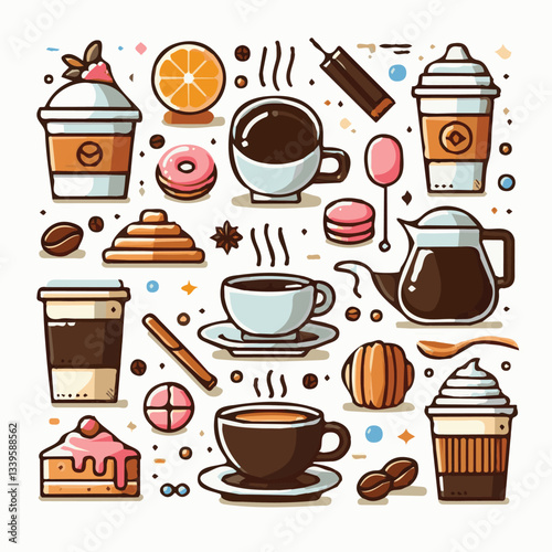 coffee, drink, beverage, cafe, cup, background, caffeine, espresso, aroma, hot, morning, food, mug, breakfast, closeup, black, brown, dark, fresh, white, cappuccino, mocha, break, design, latte, isola