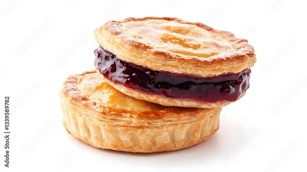 Delicious Homemade Berry Filled Puff Pastry Tarts Delicious Homemade Berry Filled Puff Pastry Tarts
