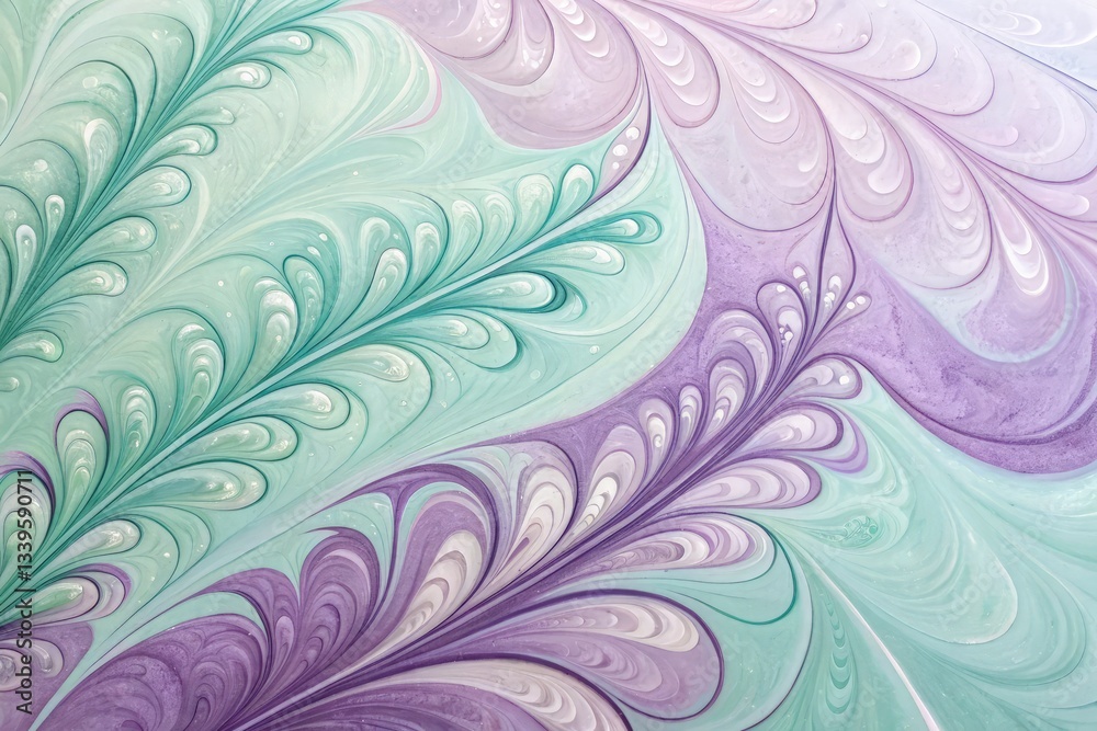 Colorful Marbled Pattern With Swirls in Pastel Tones Generative AI Colorful Marbled Pattern With Swirls in Pastel Tones Generative AI