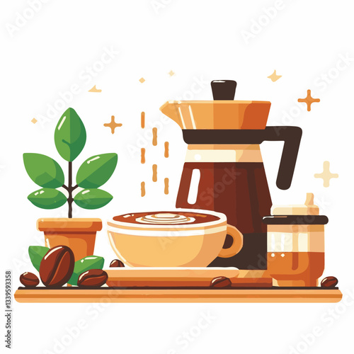coffee, drink, beverage, cafe, cup, background, caffeine, espresso, aroma, mug, morning, food, hot, brown, closeup, breakfast, black, dark, fresh, white, mocha, cappuccino, isolated, break, design, la