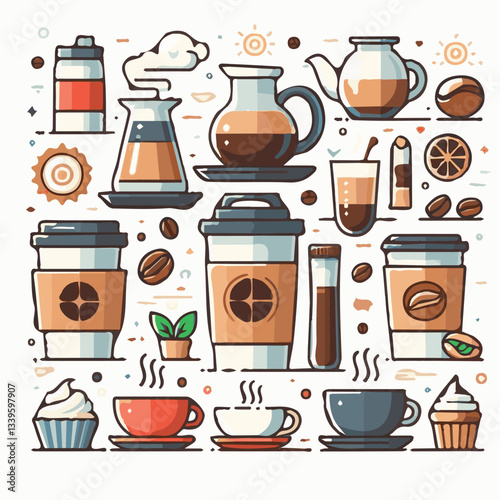 coffee, drink, beverage, cafe, cup, background, caffeine, espresso, aroma, mug, morning, food, hot, brown, closeup, breakfast, black, dark, fresh, white, mocha, cappuccino, isolated, break, design, la
