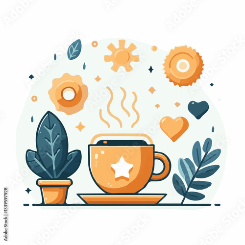 coffee, drink, beverage, cafe, cup, background, caffeine, espresso, aroma, mug, morning, food, hot, brown, closeup, breakfast, black, dark, fresh, white, mocha, cappuccino, isolated, break, design, la