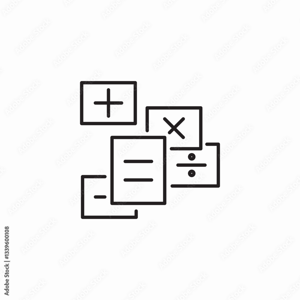 calculator button use icon sign vector calculator button use icon sign vector