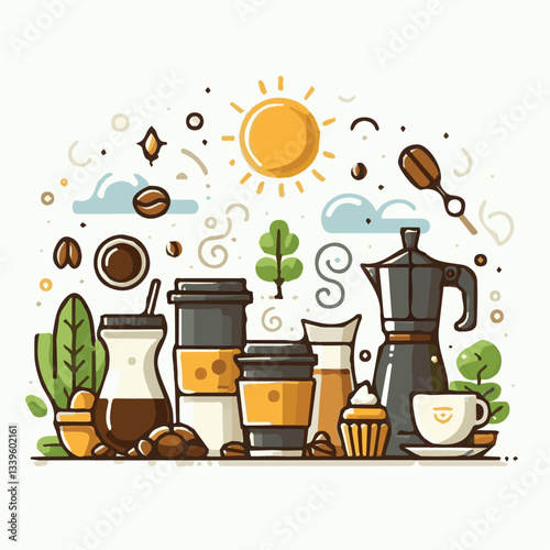 coffee, drink, beverage, cafe, cup, background, caffeine, espresso, aroma, mug, morning, food, hot, brown, closeup, breakfast, black, dark, fresh, white, mocha, cappuccino, isolated, break, design, la