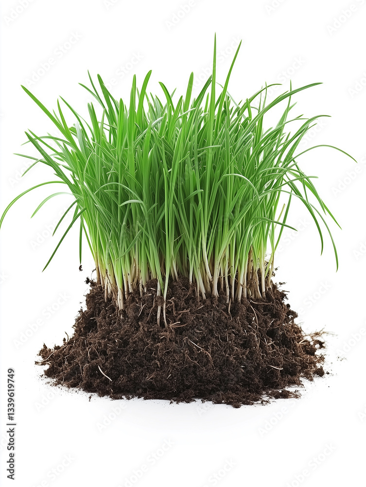 Dwarf Mondo Grass with soil, photorealistic Dwarf Mondo Grass plant, isolated on white Dwarf Mondo Grass Dwarf Mondo Grass with soil, photorealistic Dwarf Mondo Grass plant, isolated on white Dwarf Mondo Grass
