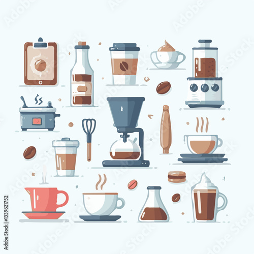 coffee, drink, beverage, cafe, cup, background, caffeine, espresso, aroma, mug, morning, food, hot, brown, closeup, breakfast, black, dark, fresh, white, mocha, cappuccino, isolated, break, design, la