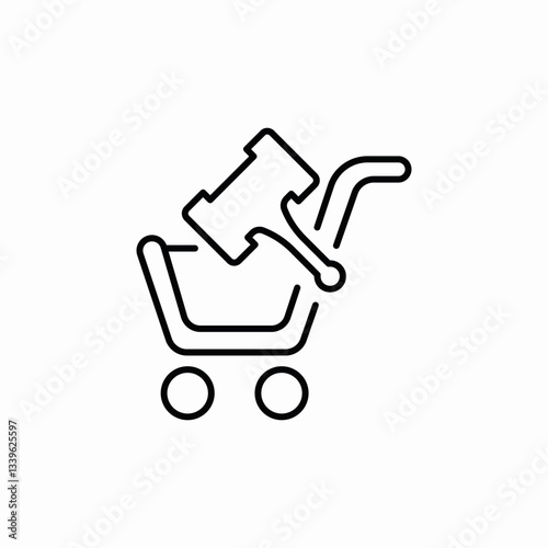 consumer regulation icon sign vector