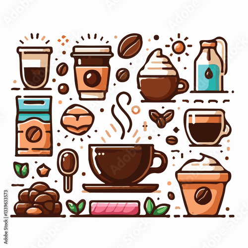 coffee, drink, beverage, cafe, cup, background, caffeine, espresso, aroma, mug, morning, food, hot, brown, closeup, breakfast, black, dark, fresh, white, mocha, cappuccino, isolated, break, design, la