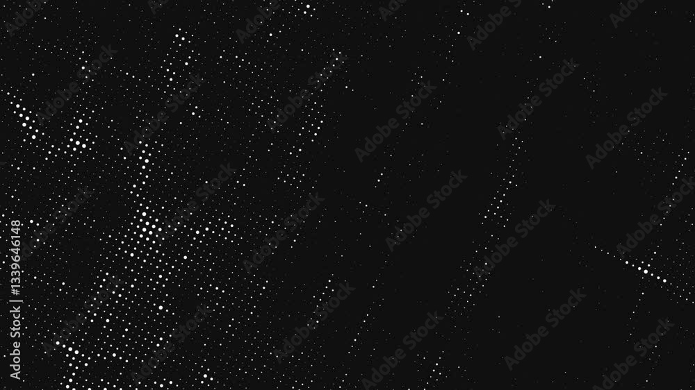 Stop motion video in 4k resolution Video effects, backgrounds, backdrops, grunge patterns, animated halftone textures