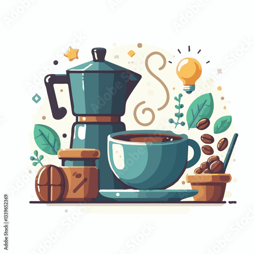 coffee, drink, beverage, cafe, cup, background, caffeine, espresso, aroma, mug, morning, food, hot, brown, closeup, breakfast, black, dark, fresh, white, mocha, cappuccino, isolated, break, design, la