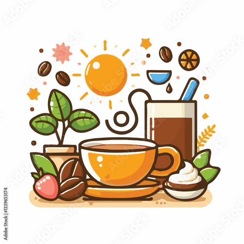 coffee, drink, beverage, cafe, cup, background, caffeine, espresso, aroma, mug, morning, food, hot, brown, closeup, breakfast, black, dark, fresh, white, mocha, cappuccino, isolated, break, design, la