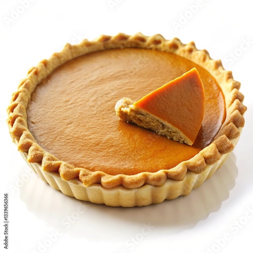 cake on a white background