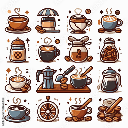 coffee, drink, beverage, cafe, cup, background, caffeine, espresso, aroma, mug, morning, food, hot, brown, closeup, breakfast, black, dark, fresh, white, mocha, cappuccino, isolated, break, design, la