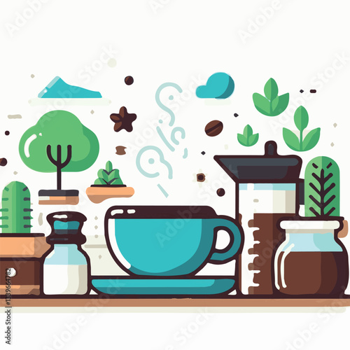 coffee, drink, beverage, cafe, cup, background, caffeine, espresso, aroma, mug, morning, food, hot, brown, closeup, breakfast, black, dark, fresh, white, mocha, cappuccino, isolated, break, design, la