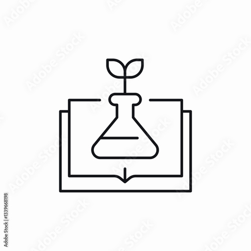 nature book icon sign vector