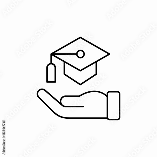 studies insurance icon sign vector
