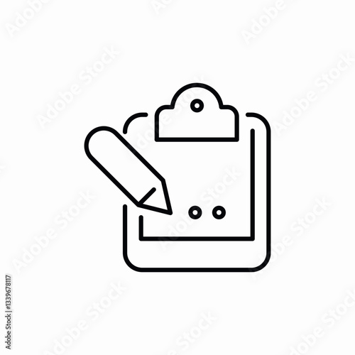 note base icon sign vector
