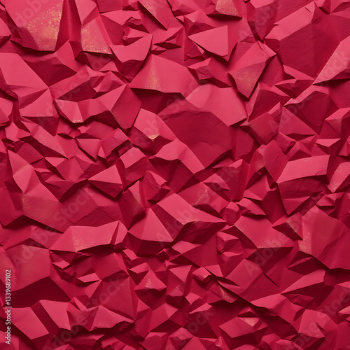 Luxurious paper texture with deep grooves forming an intricate pattern with hints of gold shimmer.