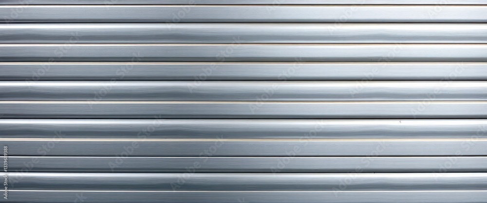 Parallel, metallic stripes; varying widths and shades of grey, royalty-free, background Parallel, metallic stripes; varying widths and shades of grey, royalty-free, background