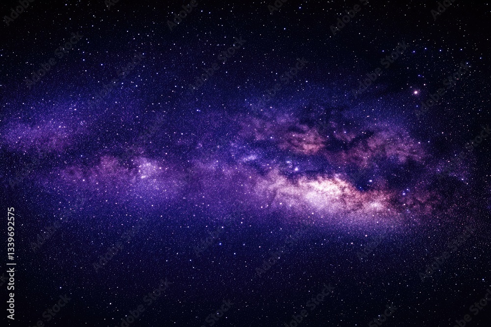 Naklejka premium Vast Milky Way Galaxy