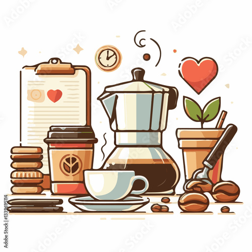 coffee, drink, beverage, cafe, cup, background, caffeine, espresso, aroma, mug, morning, food, hot, brown, closeup, breakfast, black, dark, fresh, white, mocha, cappuccino, isolated, break, design, la