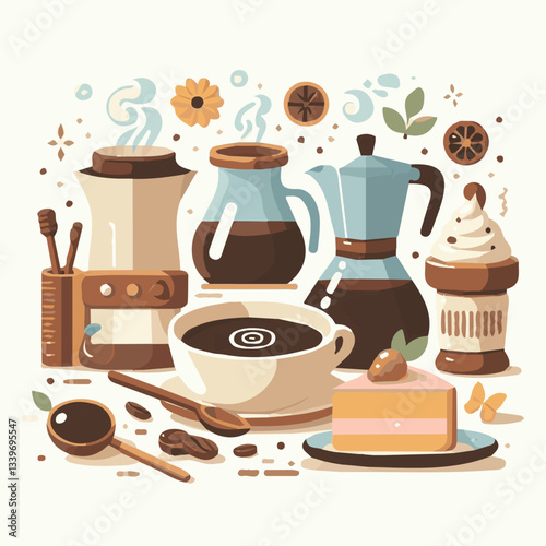 coffee, drink, beverage, cafe, cup, background, caffeine, espresso, aroma, mug, morning, food, hot, brown, closeup, breakfast, black, dark, fresh, white, mocha, cappuccino, isolated, break, design, la